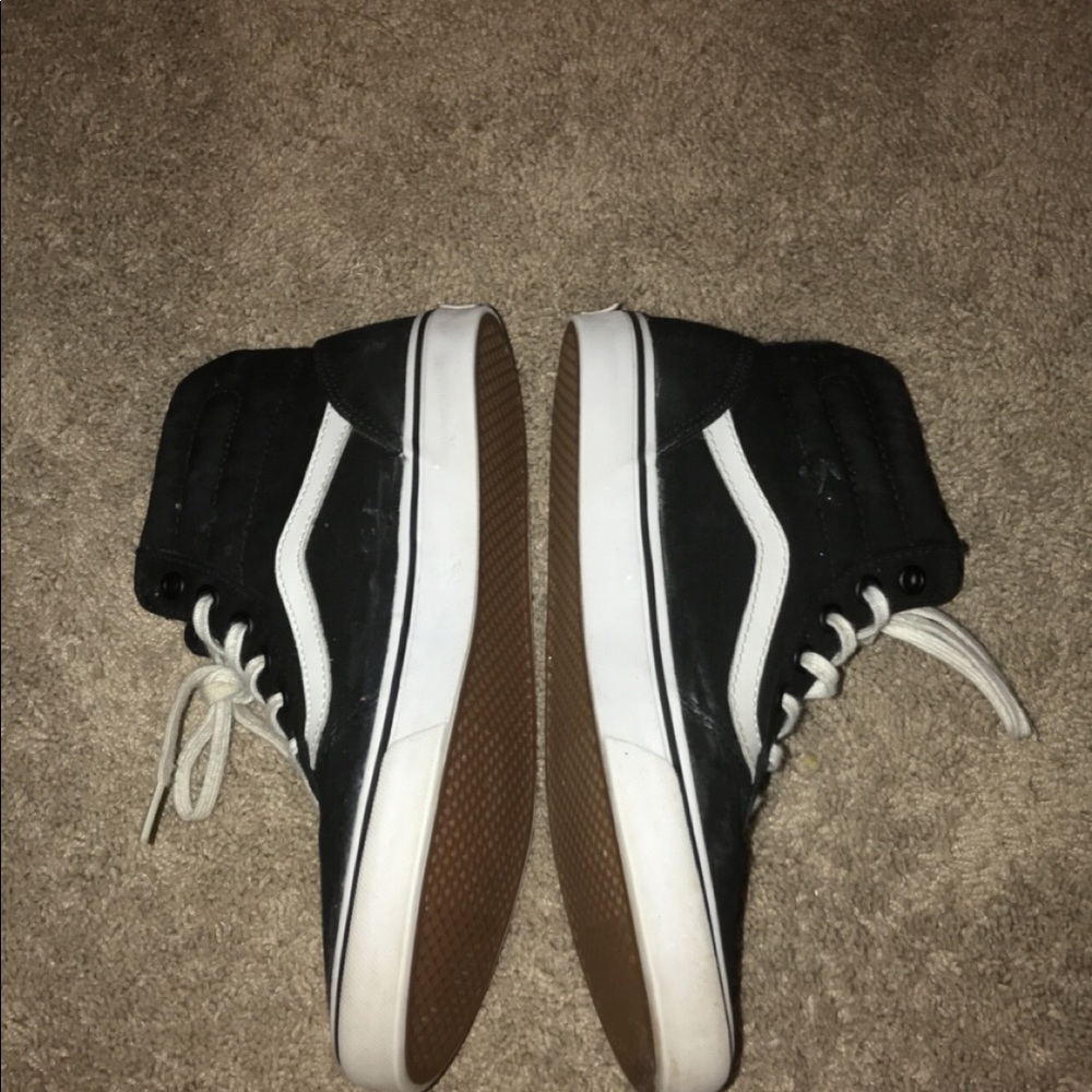 Black high top vans